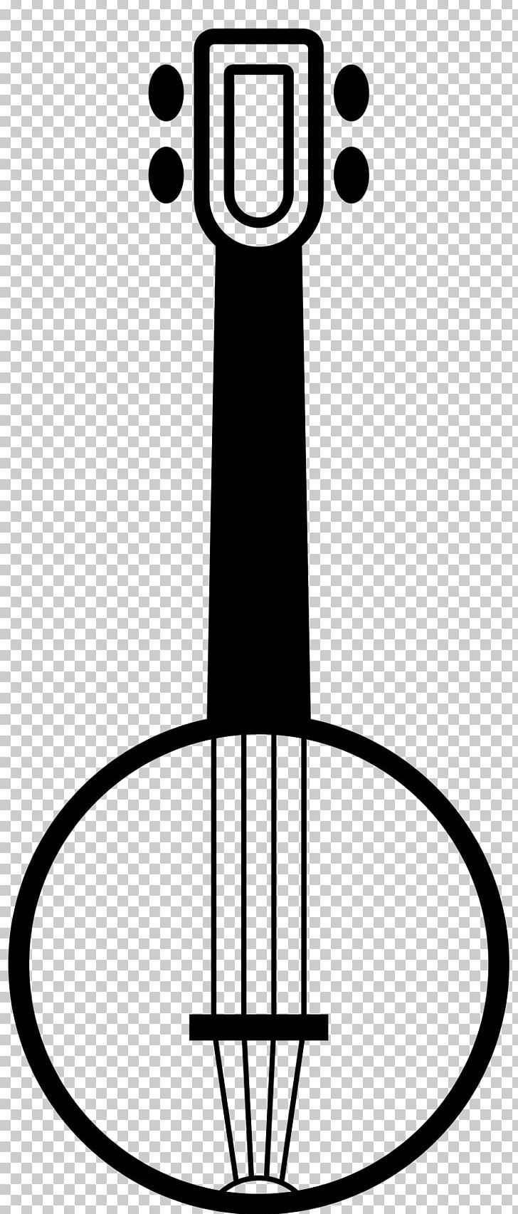 banjo clipart drawn