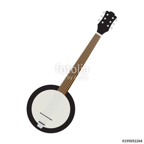 banjo clipart laud