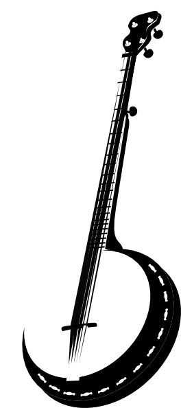 Silhouette at getdrawings com. Banjo clipart mandolin