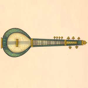 banjo clipart sarod