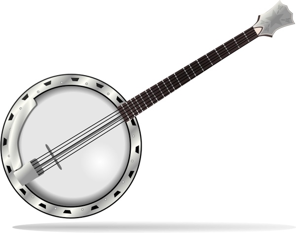 banjo clipart svg