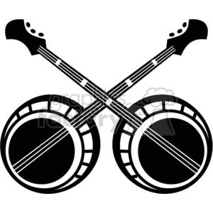 banjo clipart western guitar