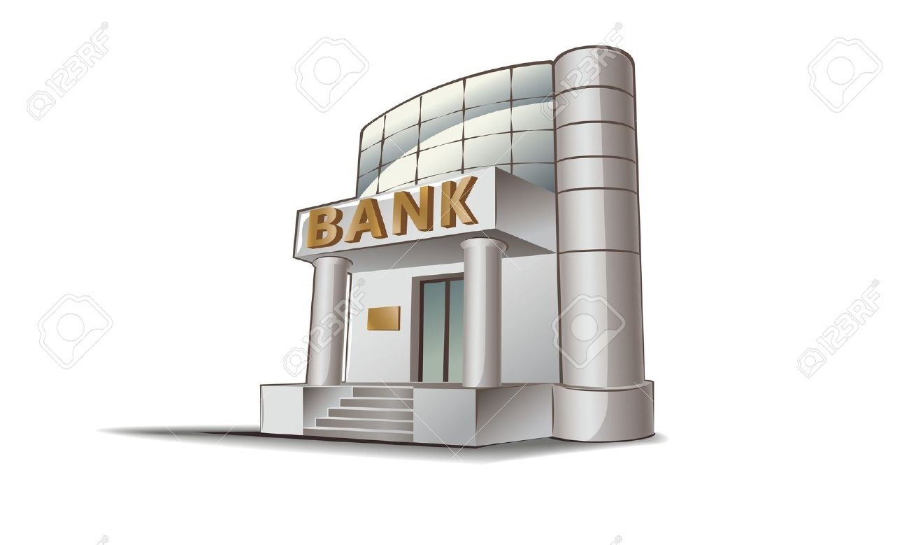 bank clipart bank building