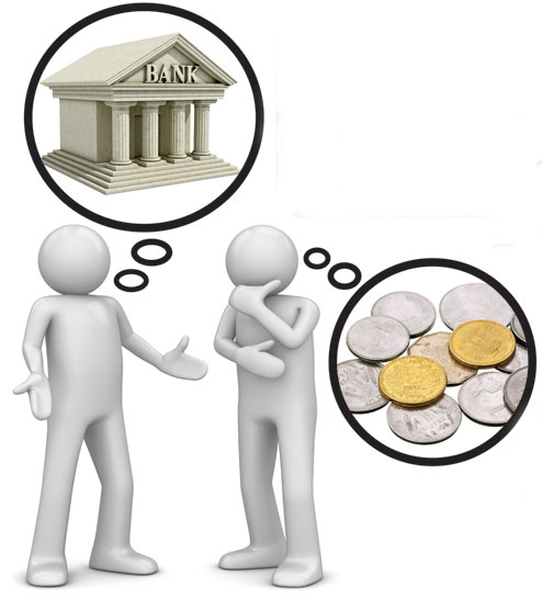 Bank clipart banking system. The long winding road