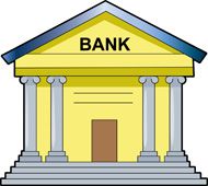 Bank clipart clip art. Building free money 