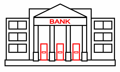 bank clipart drawing