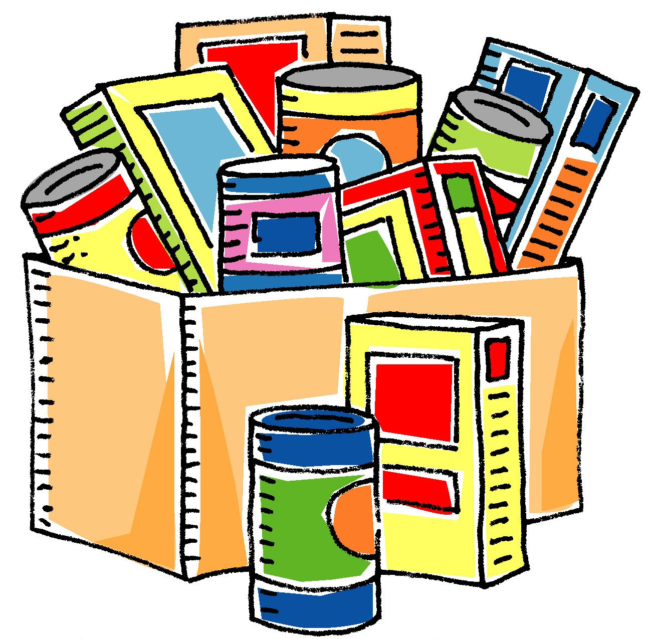 Foods clipart charity. Church food pantry clip