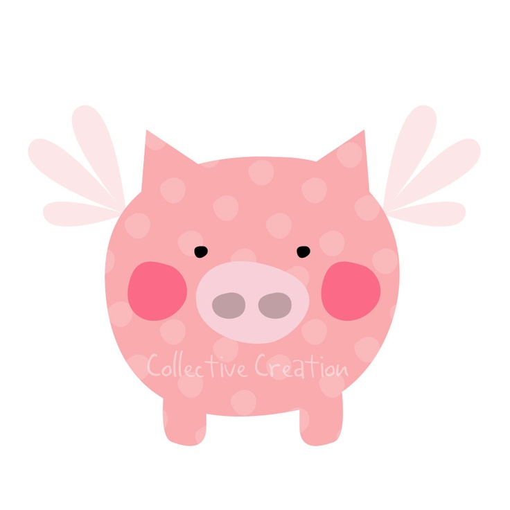 bank clipart pig