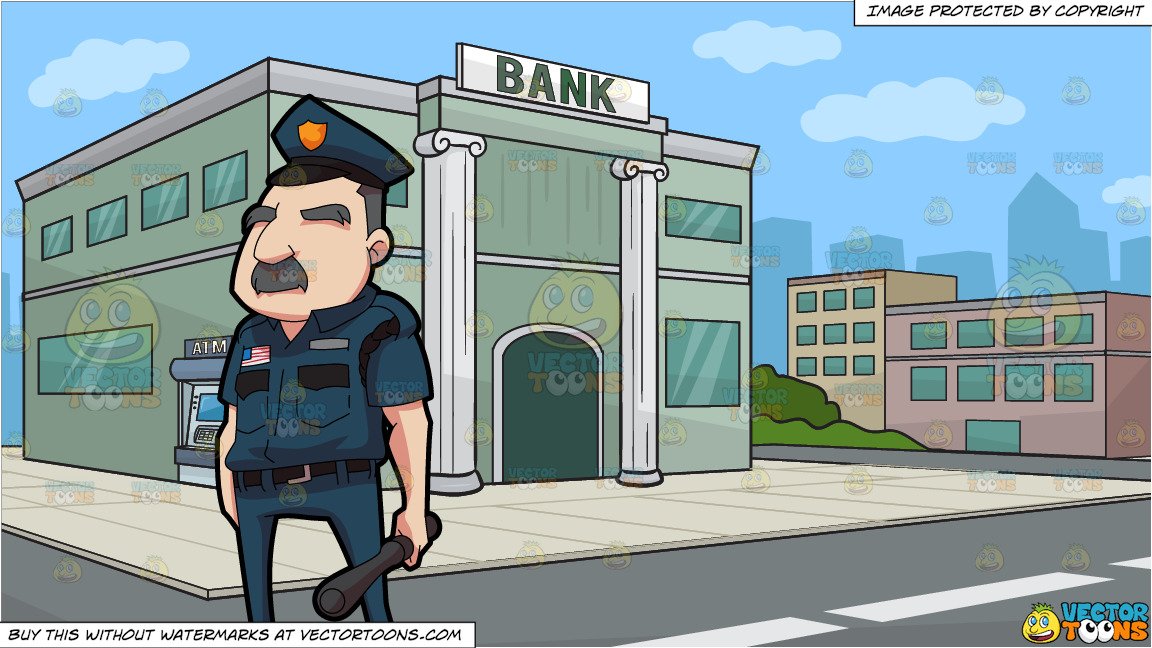 bank clipart security