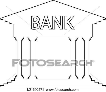 bank clipart symbol