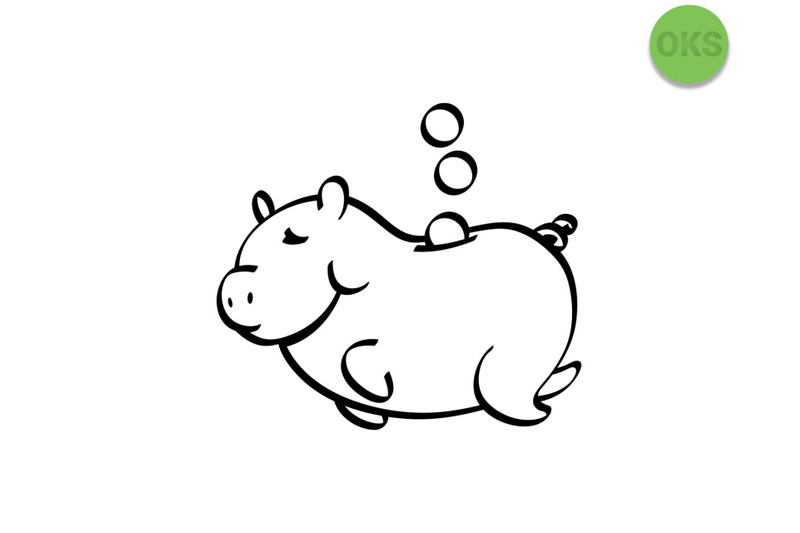 Bank clipart vector. Piggy svg files cricut