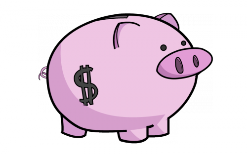  collection of piggy. Bank clipart cute