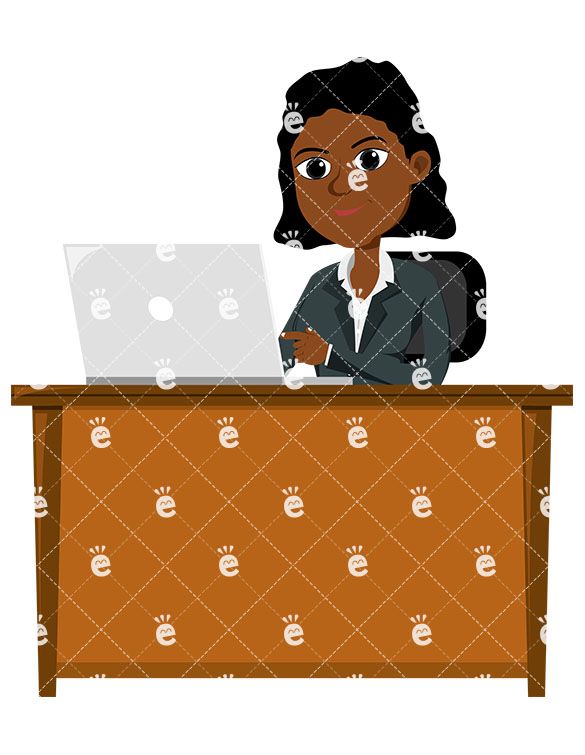 banker clipart female