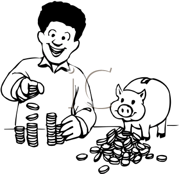 Banker clipart money. Panda free images bankerclipart