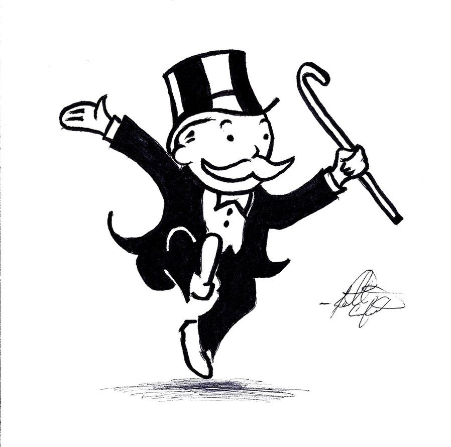 banker clipart monopoly