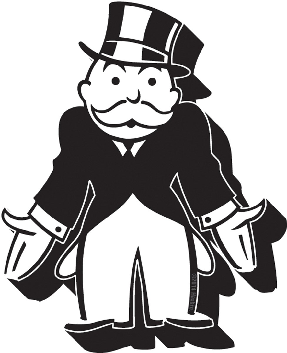 banker clipart monopoly