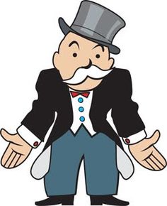 Banker clipart monopoly man, Banker monopoly man Transparent FREE for ...