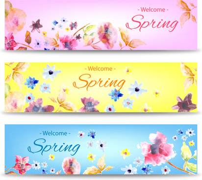 clipart spring banner