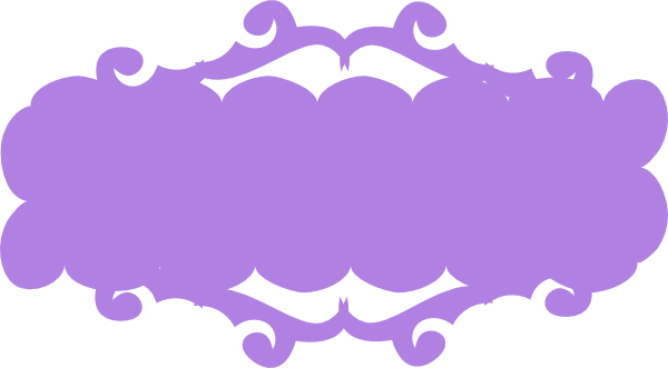 Banner clip art vector. Purple ideal vistalist co