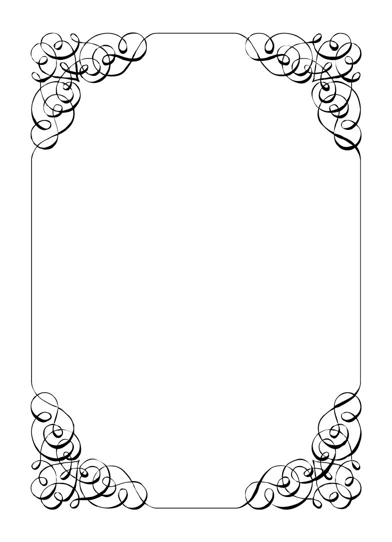 invitation clipart frame
