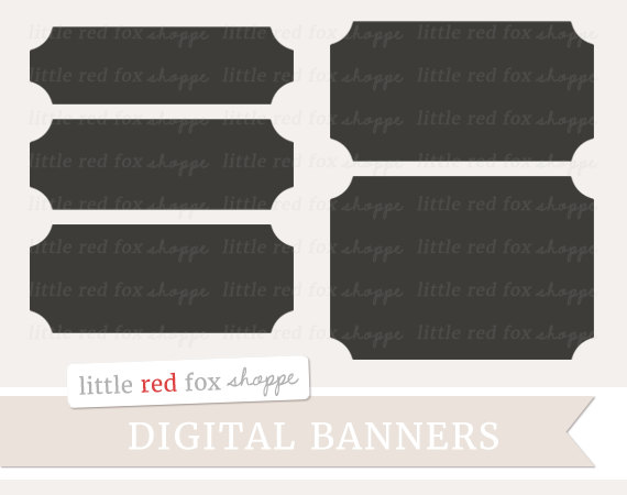Banners clipart rectangle. Banner digital frame clip