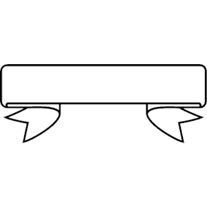 banner clipart shape