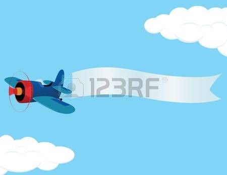 banner clipart sky