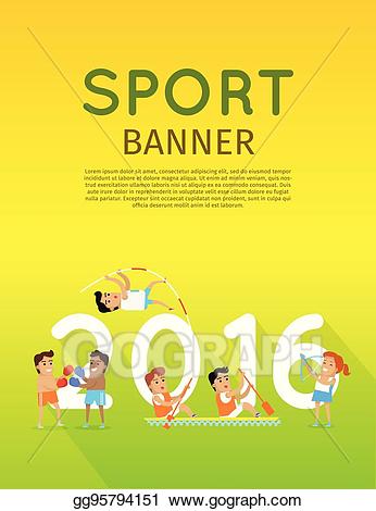 banner clipart sport