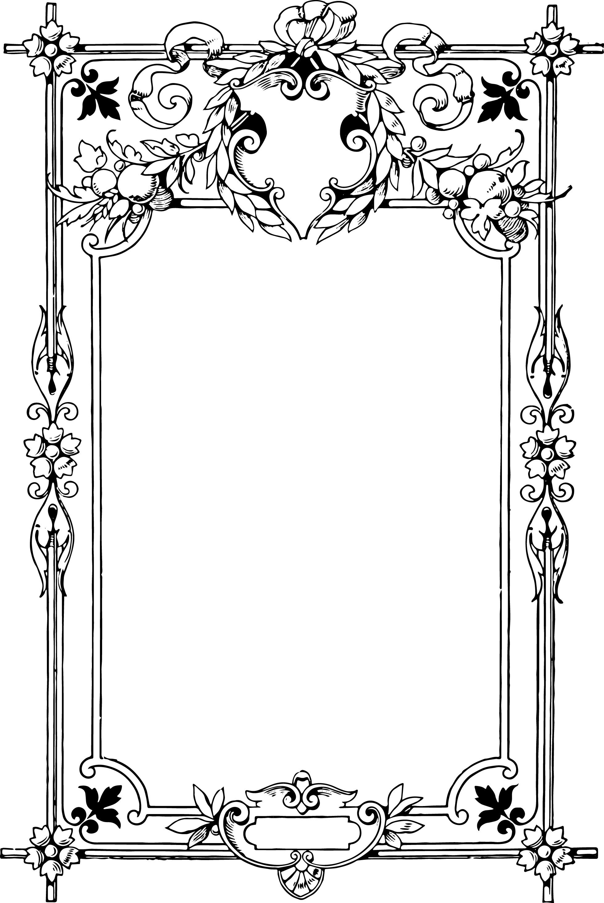 Banner clipart victorian. Vintage graphics and printables