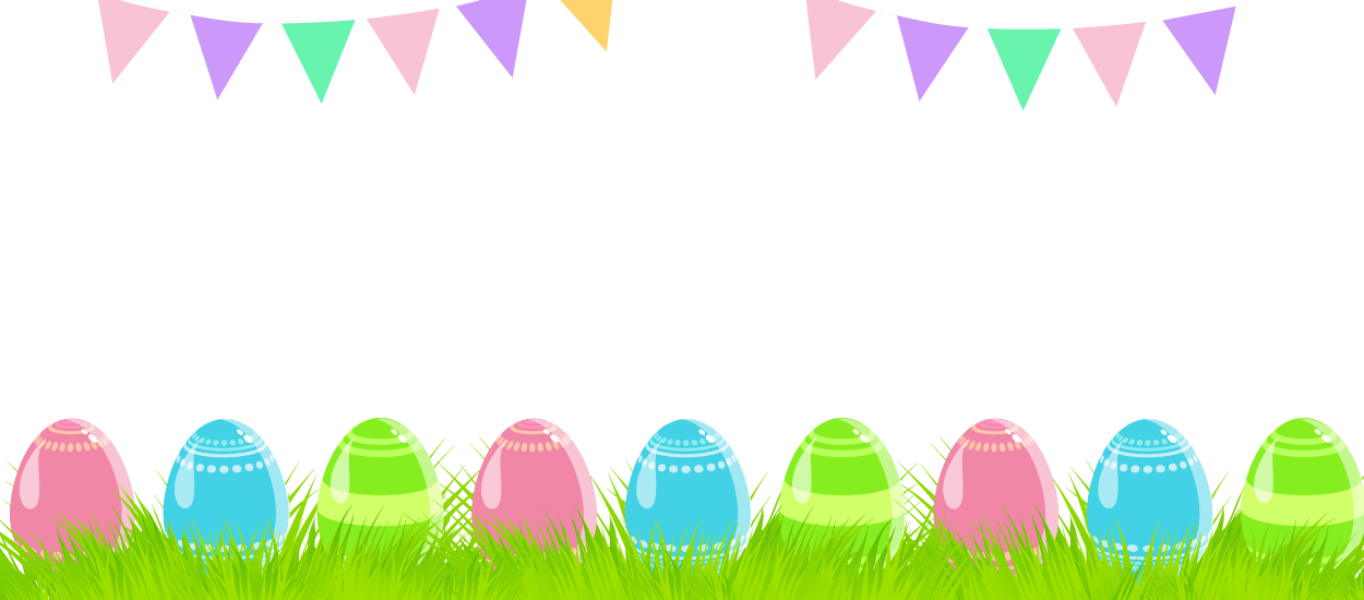 banners clipart easter egg
