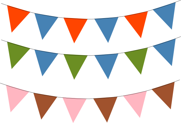 banners clipart triangle