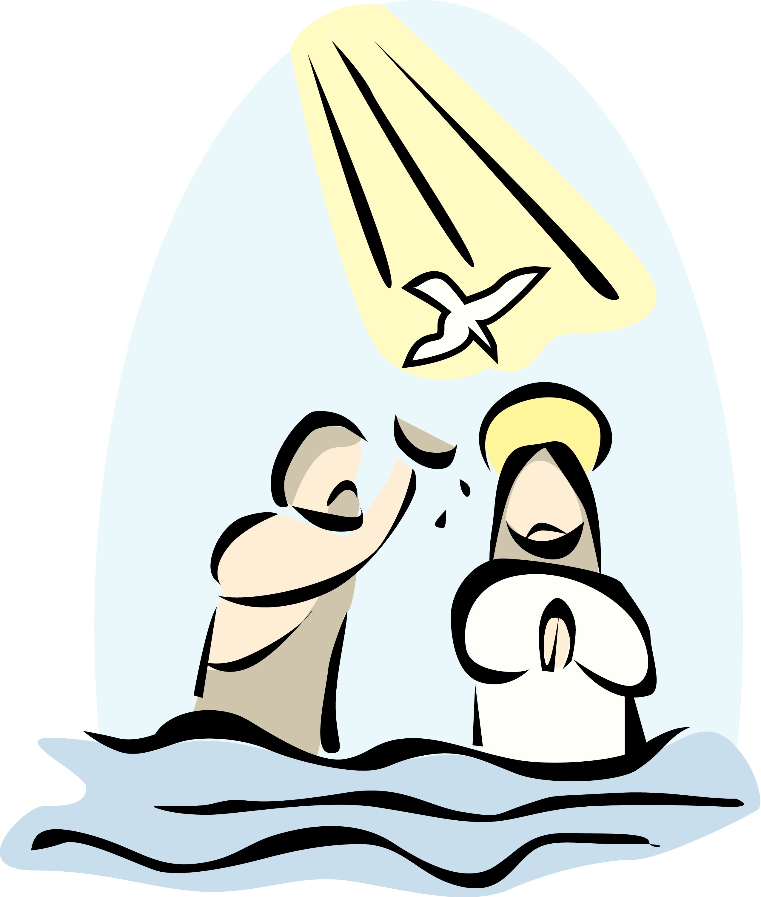 baptism clipart animated