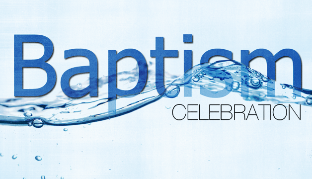 baptism clipart announcement