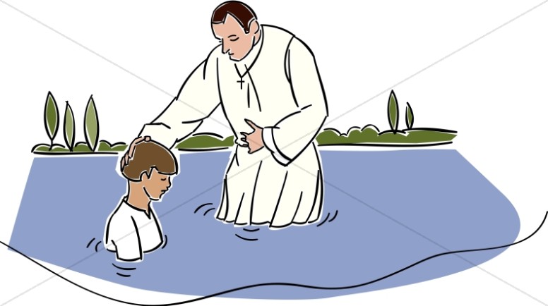 baptism clipart believer baptism