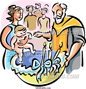baptism clipart cartoon