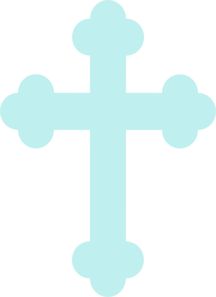 baptism clipart crucifix
