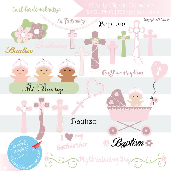 baptism clipart easter