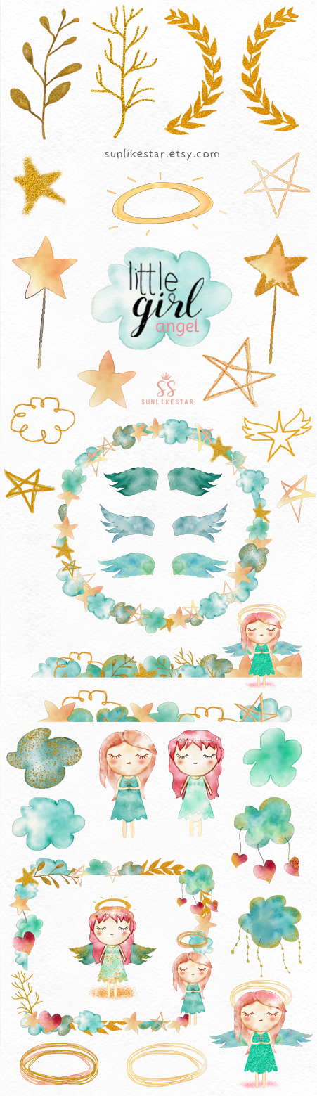 baptism clipart glitter