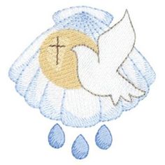 baptism clipart seashell