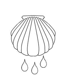 baptism clipart seashell