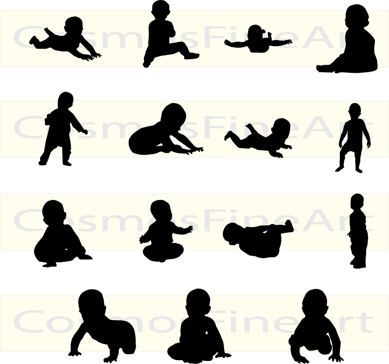baptism clipart silhouette