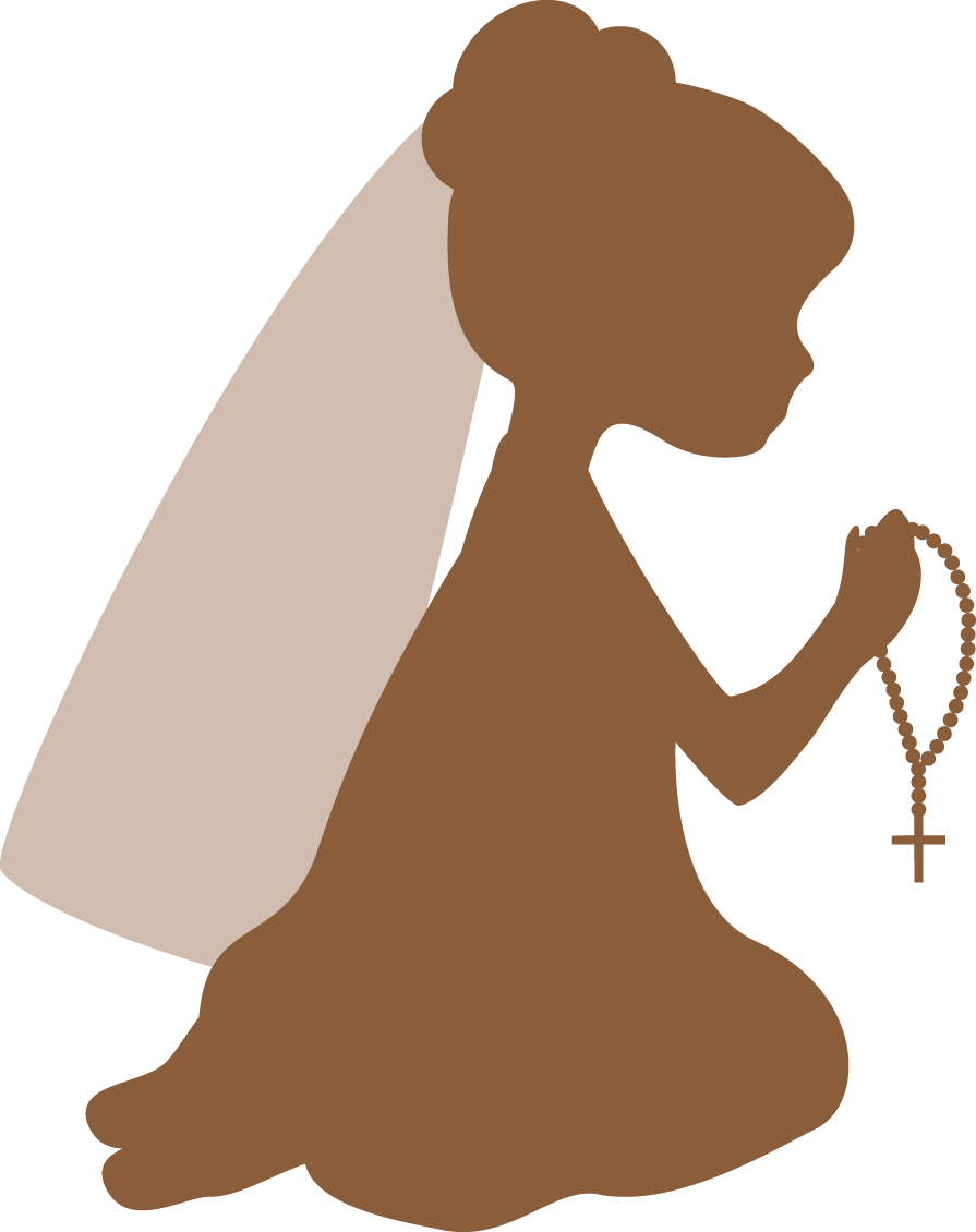 baptism clipart silhouette
