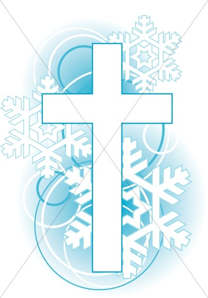 Cross graphics images sharefaith. Winter clipart religious