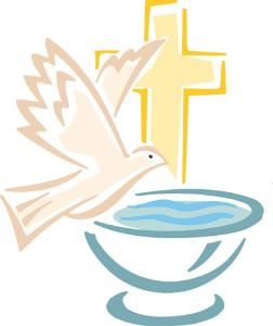 doves clipart baptism cross