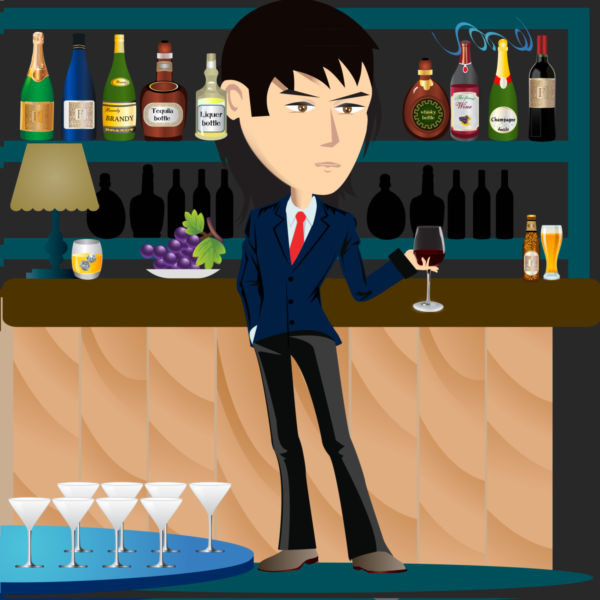 bar clipart alcohol