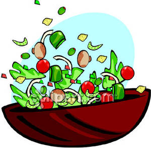 meal clipart salad