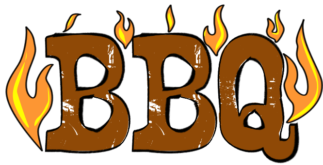 Summer bbq party clip. Barbecue clipart