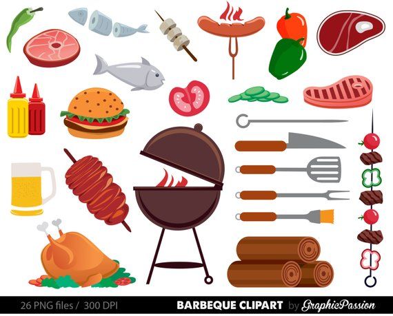 barbecue clipart bbq dinner
