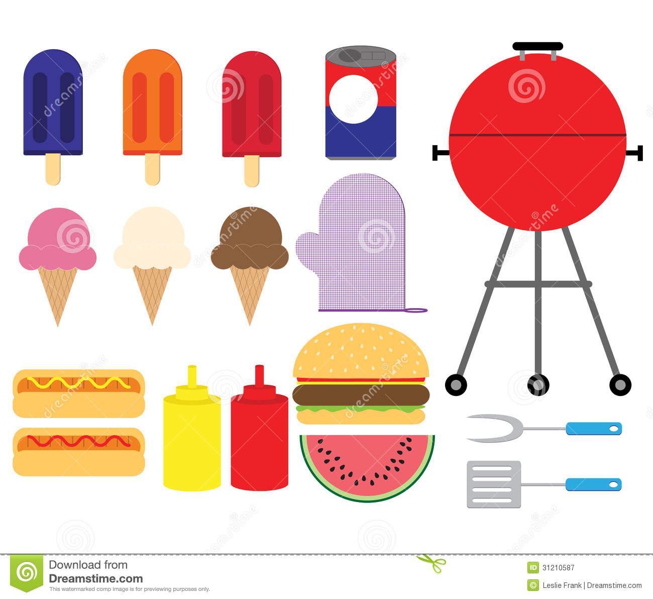 bbq clipart pool party