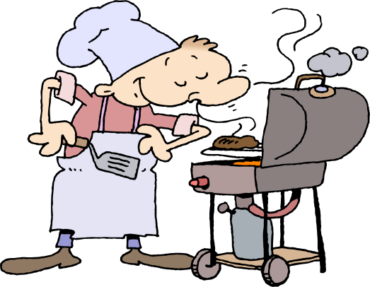 grill clipart grill chef